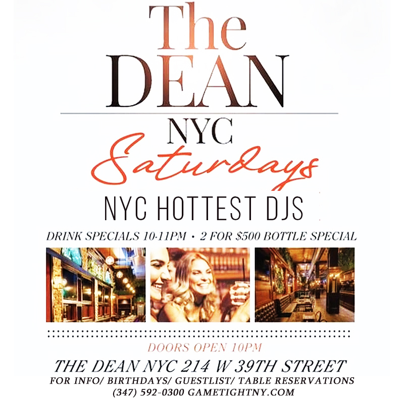 The Dean NYC Events | GametightNY.com
