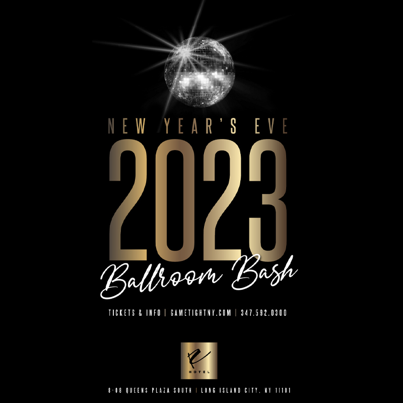 Ravel Hotel Ballroom New Year's Eve 2023 | GametightNY.com