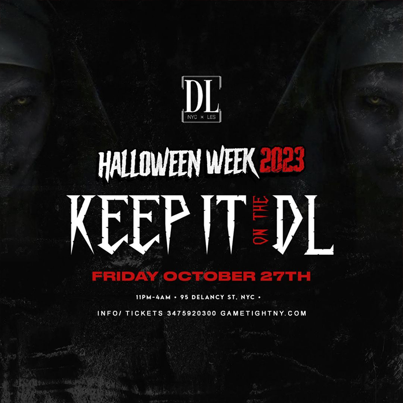  the dl nyc halloween, the dl lounge halloween, 2023 halloween in nyc, the dl halloween , the dl event space, halloween at the dl, the dl rooftop halloween tickets, the dl tickets, the dl lounge rooftop tickets, the dl nyc halloween party, Halloween party at the dl Lounge | GametightNY.com