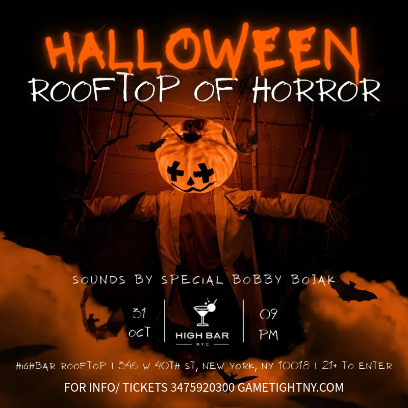 Join the Halloween Rooftop Party at Highbar NYC! New York City’s top Halloween event with DJs, cocktails, and skyline views. Don’t miss this rooftop Halloween celebration in Midtown Manhattan.
| GametightNY.com