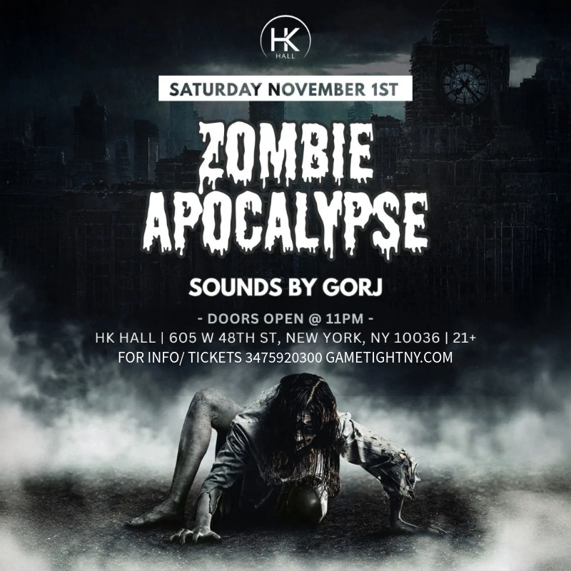 HK Hall Halloween Party 2025 in Hell’s Kitchen NYC. Spooky costumes, haunted vibes, cocktails, DJs, and VIP tables. Friday 11/1, 11 PM–4 AM!
| GametightNY.com