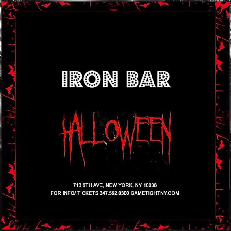 Celebrate Halloween 2025 at Iron Bar in Times Square — NYC’s premier Halloween party destination! Enjoy spooky cocktails, live DJs, and a high-energy crowd in the heart of Manhattan for an unforgettable Halloween nightlife experience in New York City.
| GametightNY.com